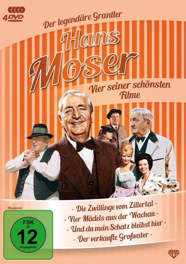 Hans Moser Box  [4 DVDs]  (DVD)