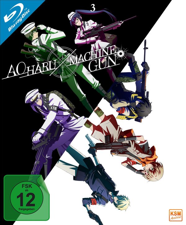 Aoharu X Machinegun - Volume 3: Episode 09-13  (Blu-ray Disc)