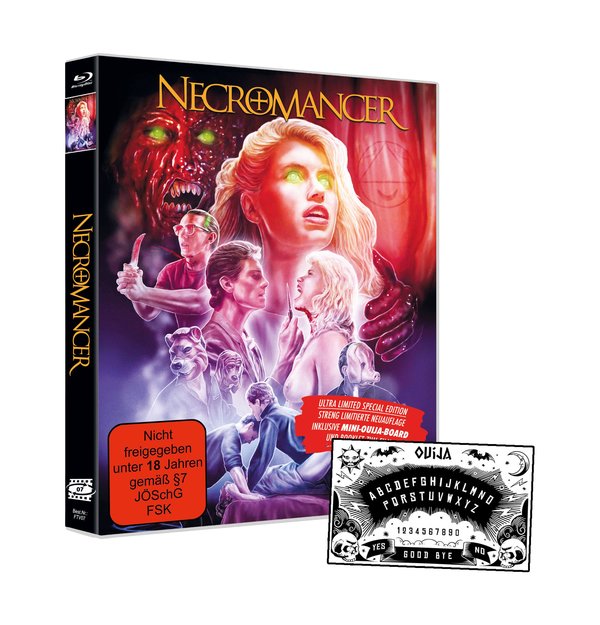 NECROMANCER: TOR ZUR HÖLLE - Cover B - Limited OUIJA-BOARD-Edition  (Blu-ray Disc)