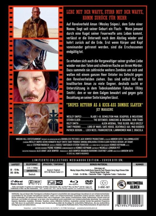 GallowWalkers - Uncut Mediabook Edition (DVD+blu-ray) (D)