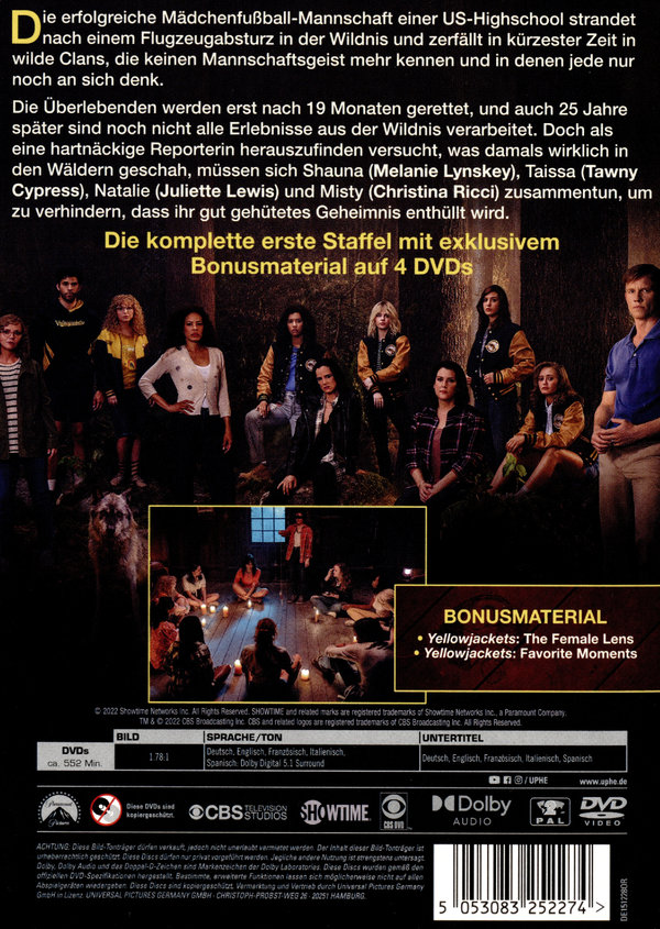 Yellowjackets - Staffel 1