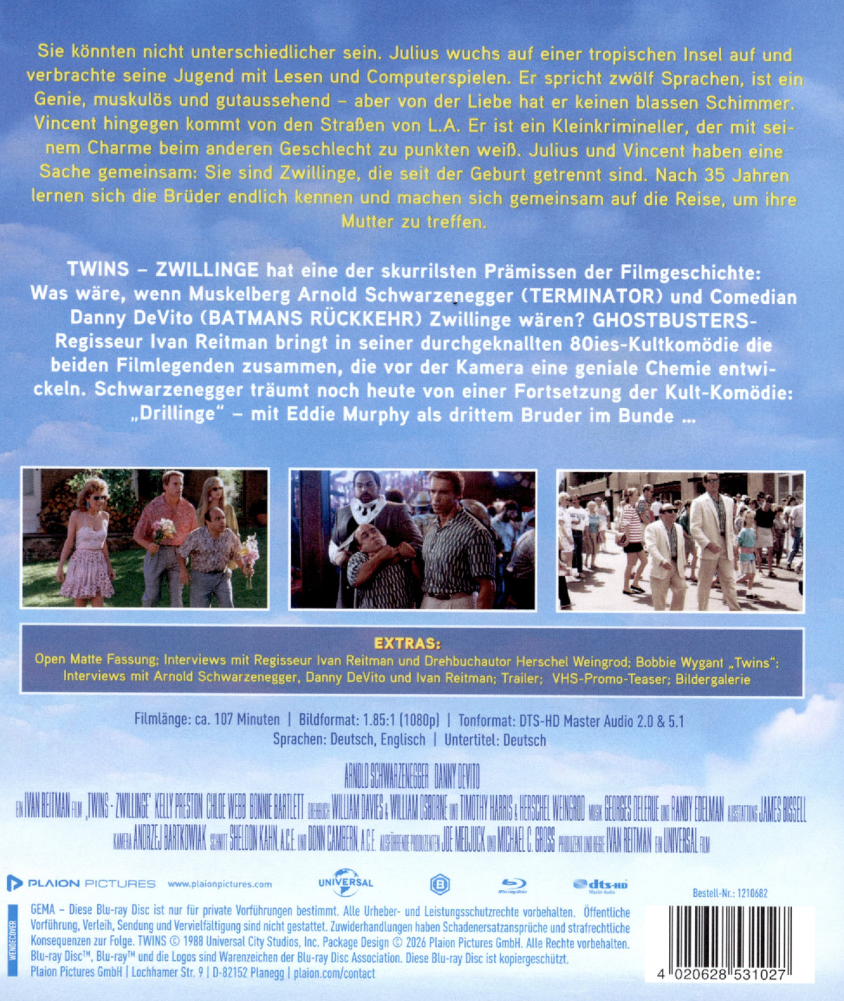 Twins - Zwillinge  (Blu-ray Disc)