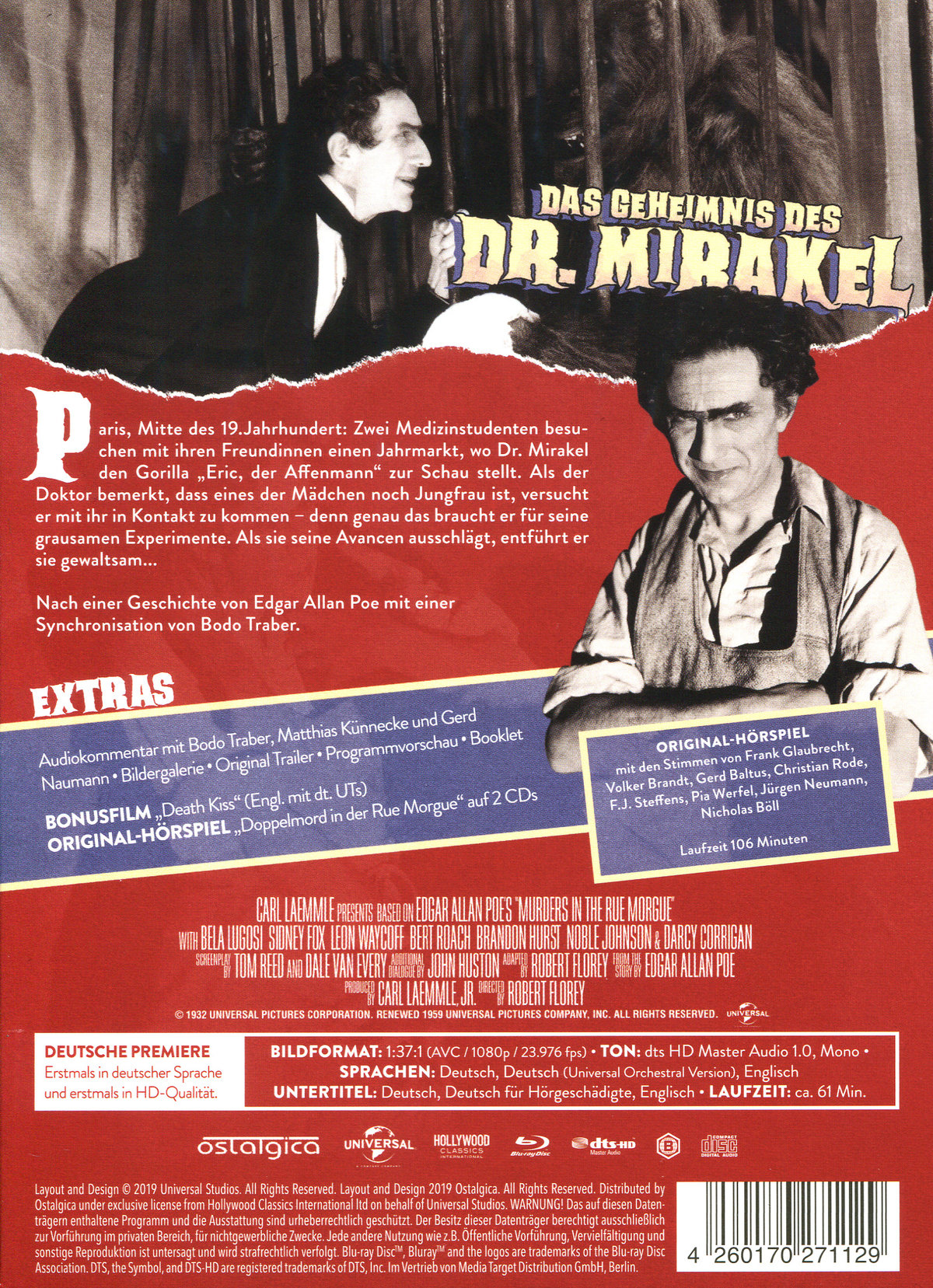 Geheimnis des Dr. Mirakel, Das - Limited Edition (blu-ray)