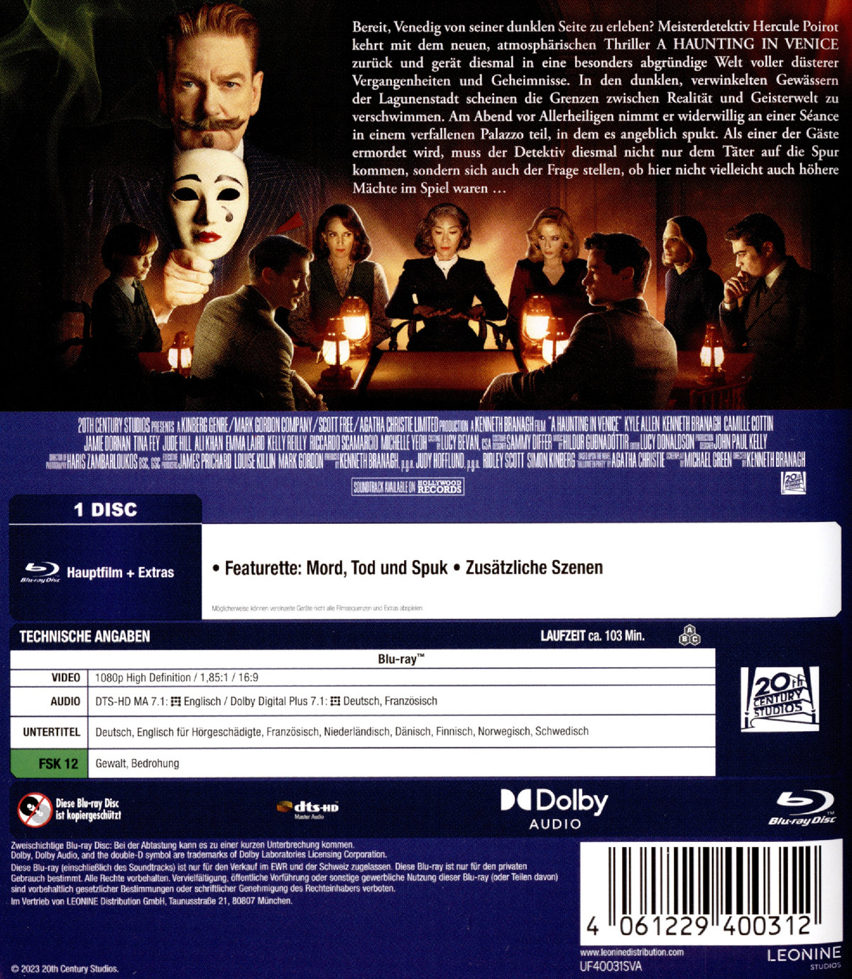 A Haunting in Venice (blu-ray)