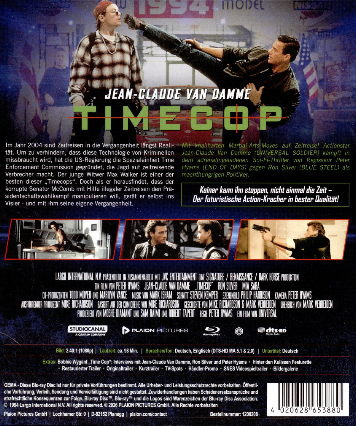 Timecop  (Blu-ray Disc)