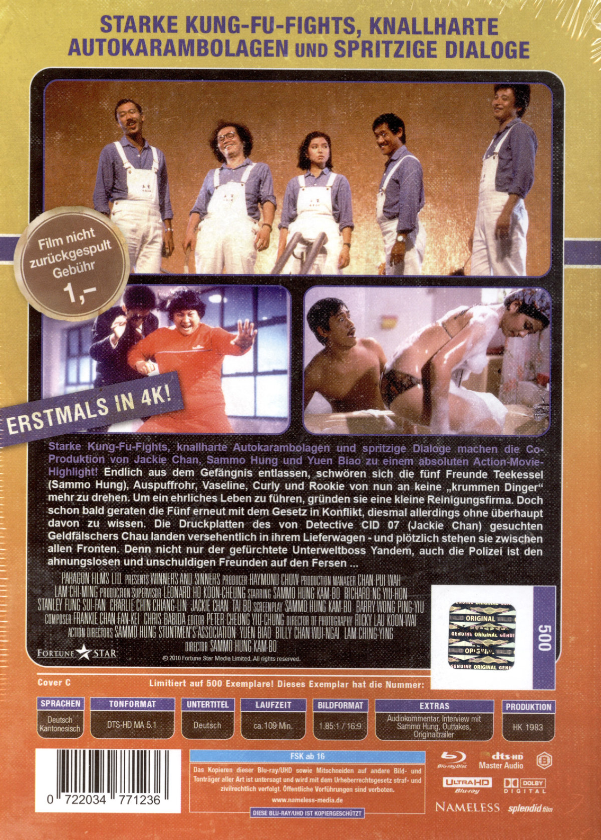 Powerman 5 - Winners & Sinners - Uncut Mediabook Edition  (4K Ultra HD+blu-ray) (C) Powerman 5 - Winners & Sinners - Uncut Mediabook Edition  (4K Ultra HD+blu-ray) (C)