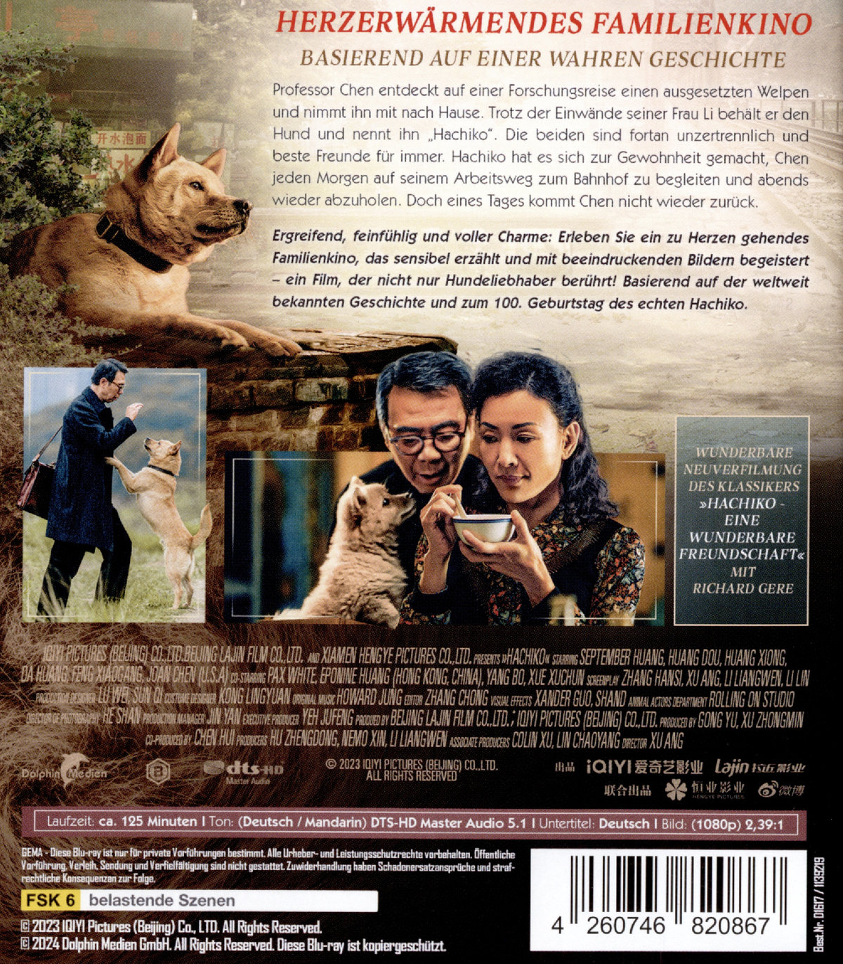 Hachiko - Eine Freundschaft für die Ewigkeit! (2023)  (Blu-ray Disc)