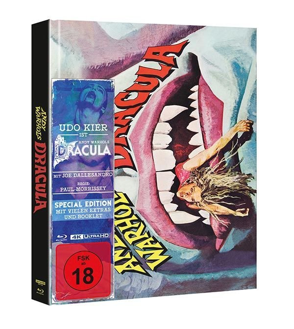 Andy Warhols Dracula  - Uncut Mediabook Edition  (4K Ultra HD+blu-ray) (A)