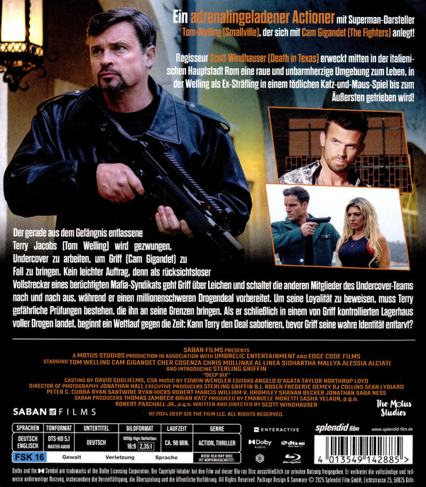 Six Undercover  (Blu-ray Disc)
