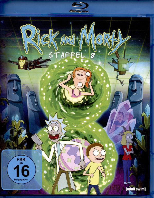 Rick and Morty: Die komplette 8. Staffel  (Blu-ray Disc)