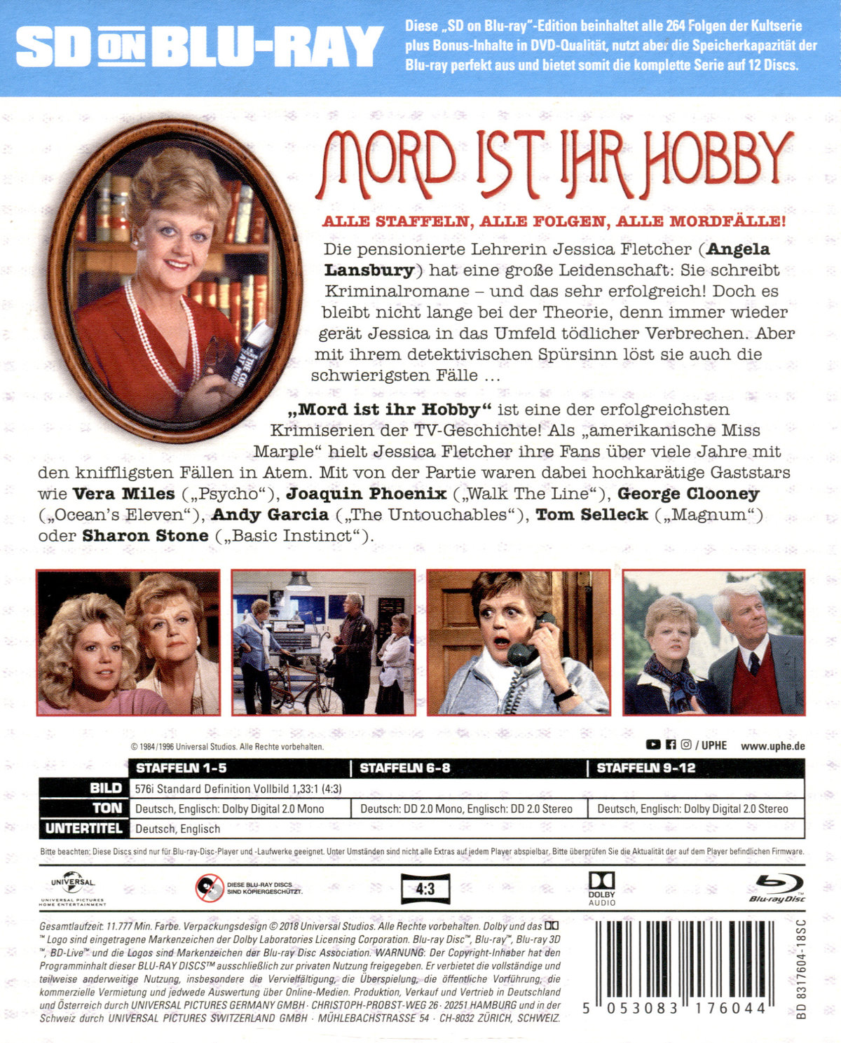Mord ist ihr Hobby - Die komplette Serie  [12 BRs]  (Blu-ray Disc)