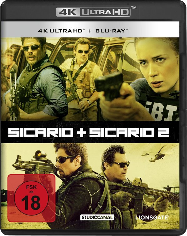Sicario 1+2 (4K Ultra HD)