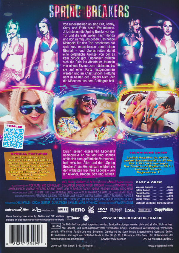 Spring Breakers  (DVD)