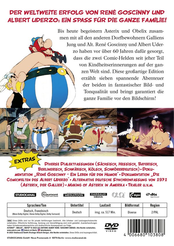 Große Asterix Edition, Die