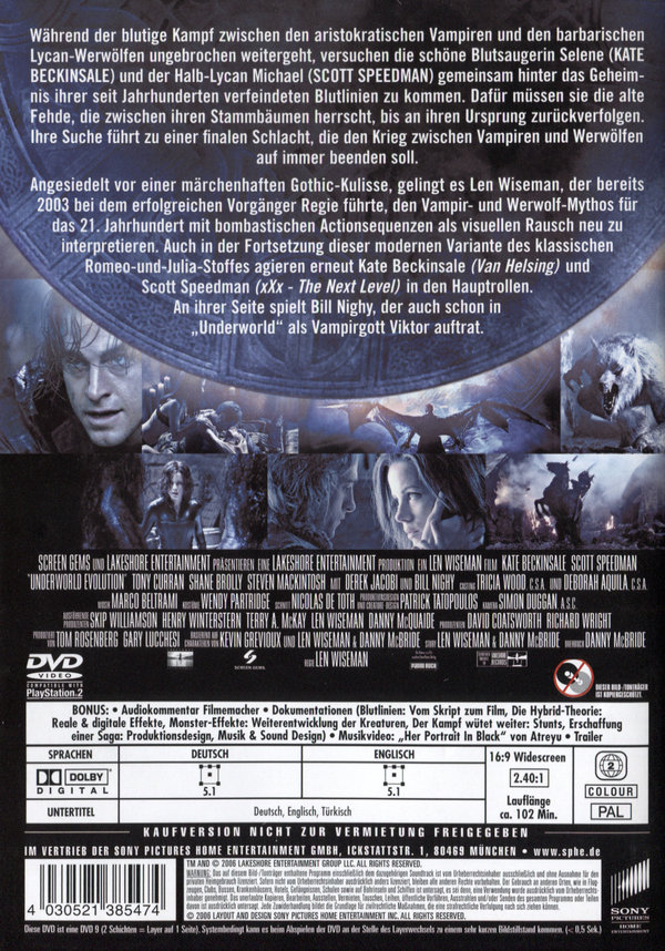 Underworld Evolution Underworld Evolution
