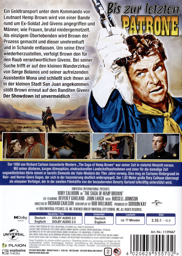 Bis zur letzten Patrone  (DVD)