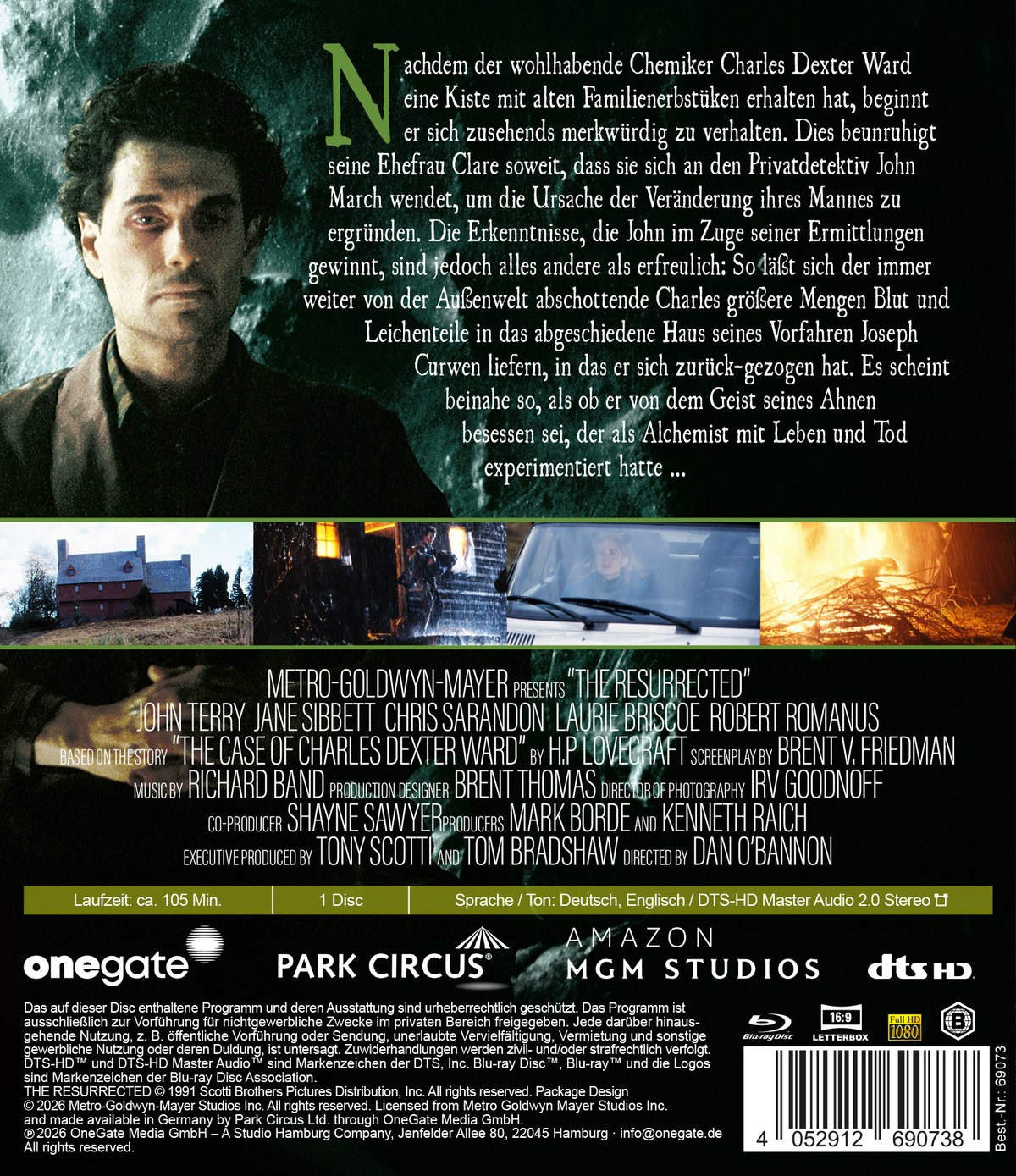 The Resurrected - Die Saat des Bösen  (Blu-ray Disc)