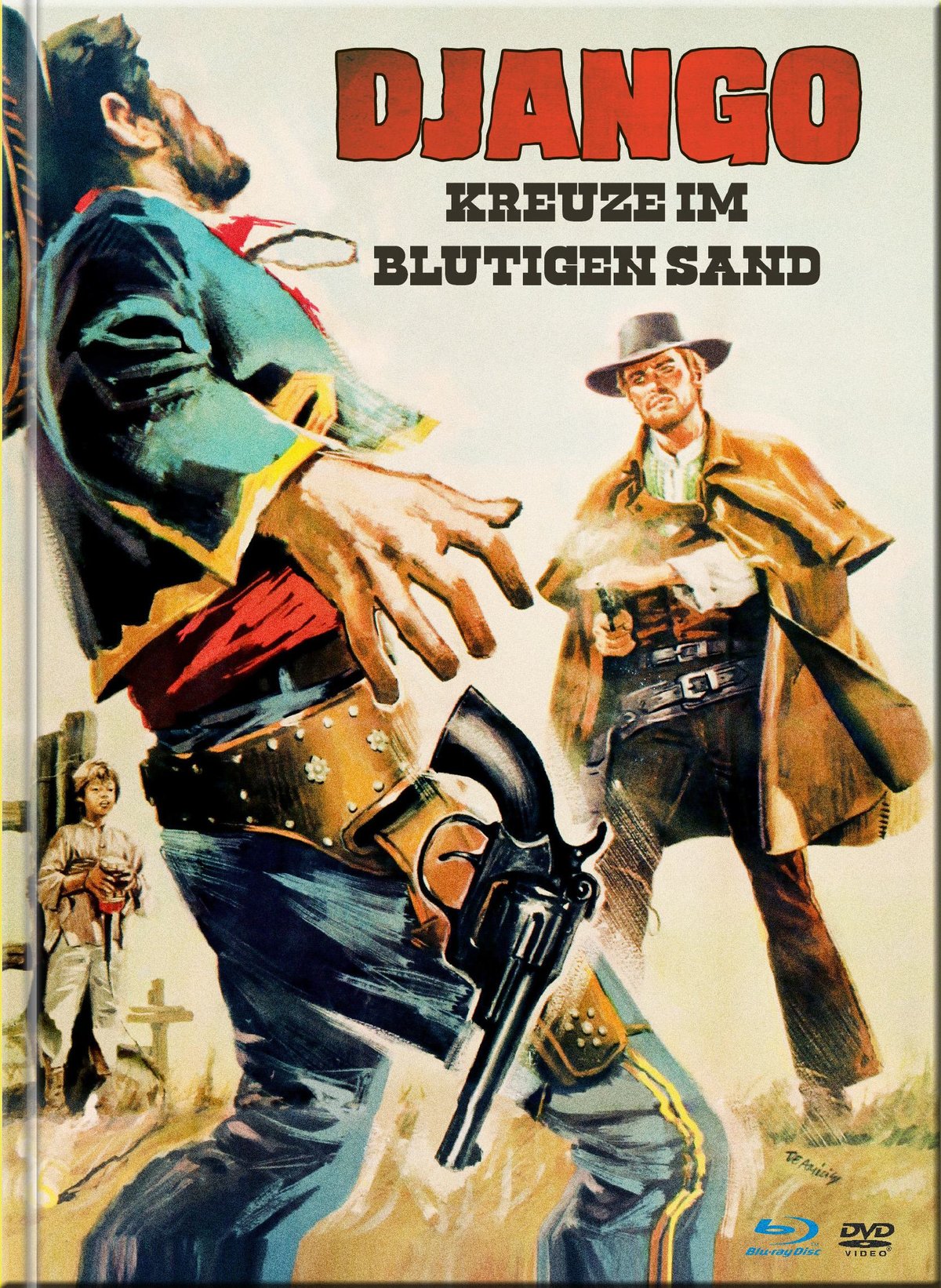 Django - Kreuze im blutigen Sand - Uncut Mediabook Edition (DVD+blu-ray)