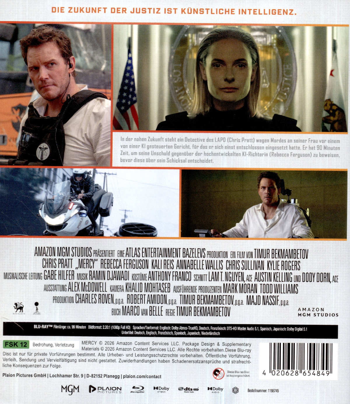 Mercy  (Blu-ray Disc)