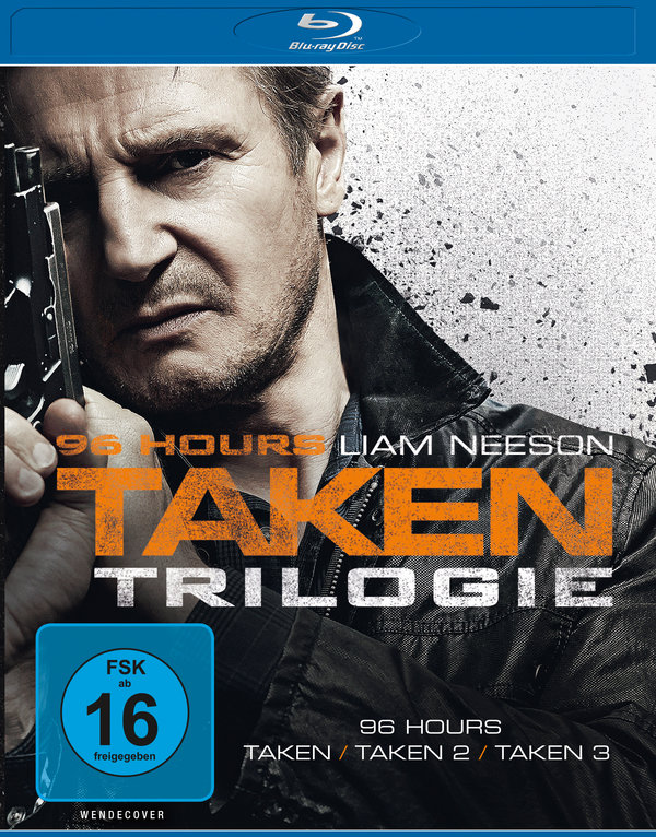96 Hours - Taken 1-3  [3 BRs]  (Blu-ray Disc)