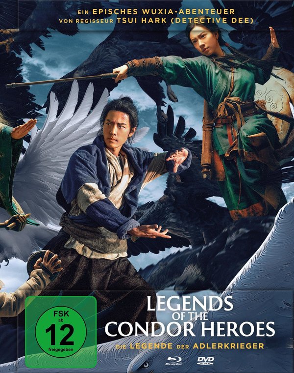 Legend of the Condor Heroes - Die Legende der Adlerkrieger - Uncut Mediabook Edition  (DVD+blu-ray)