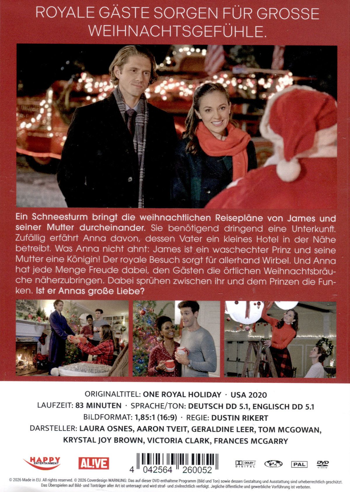 Verliebt im Weihnachtspalast  (DVD)