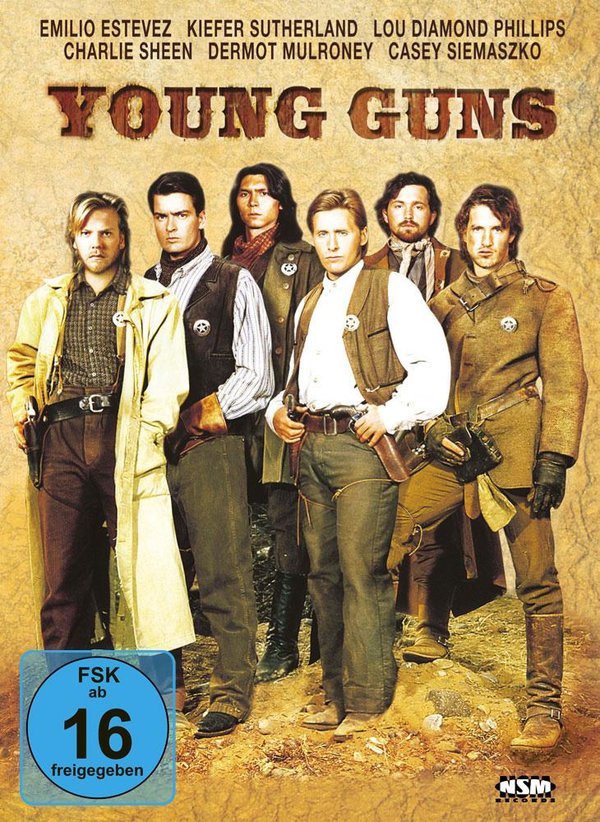 Young Guns - Uncut Mediabook Edition (DVD+blu-ray)