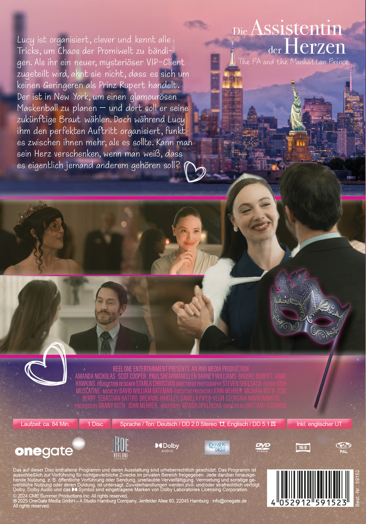 Die Assistentin der Herzen - The PA and the Manhattan Prince  (DVD)
