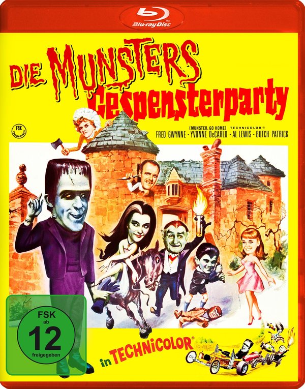 Munsters, Die - Gespensterparty (blu-ray)