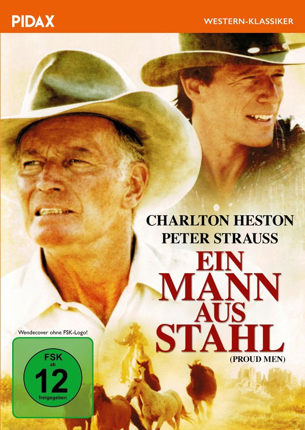 Ein Mann aus Stahl (Proud Men) / Hervorragender Neo-Western mit Oscar-Preisträger Charlton Heston und Peter Strauss (Pidax Western-Klassiker)  (DVD)