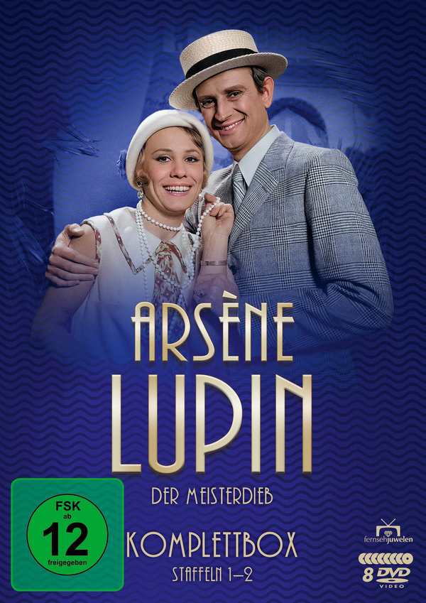 Arsène Lupin - Der Meisterdieb - Komplettbox (Staffeln 1-2) (Fernsehjuwelen)  [8 DVDs]  (DVD)