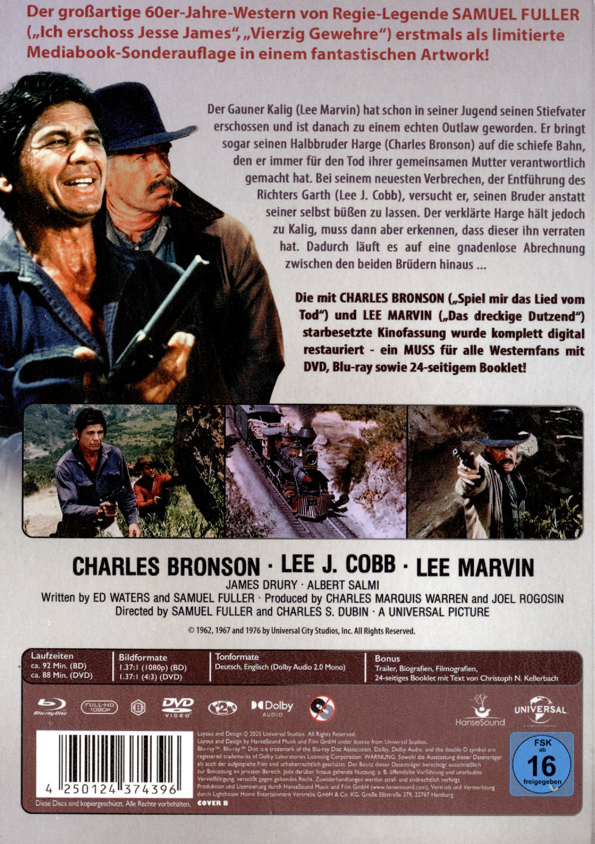 Gesetz des Westens - Uncut Mediabook Edition  (DVD+blu-ray) (B)