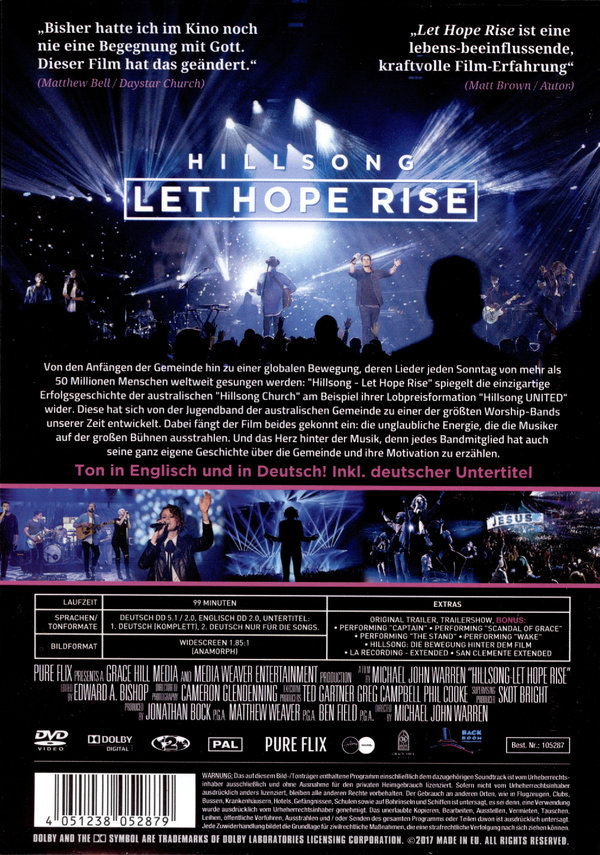 Hillsong - Let Hope Rise  (DVD)