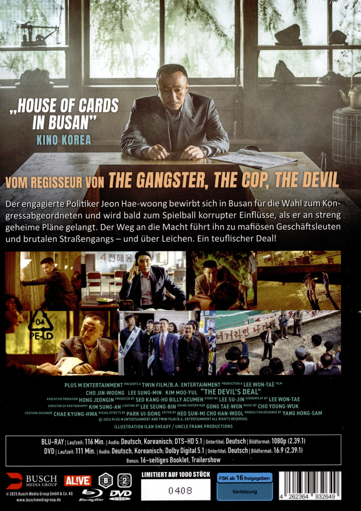 The Devil's Deal - Uncut Mediabook Edition  (DVD+blu-ray)