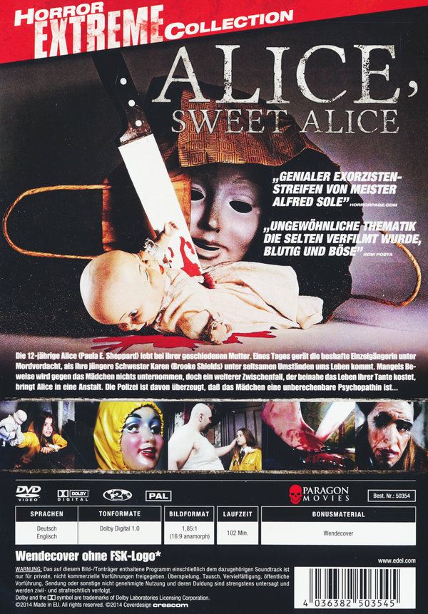 Alice Sweet Alice