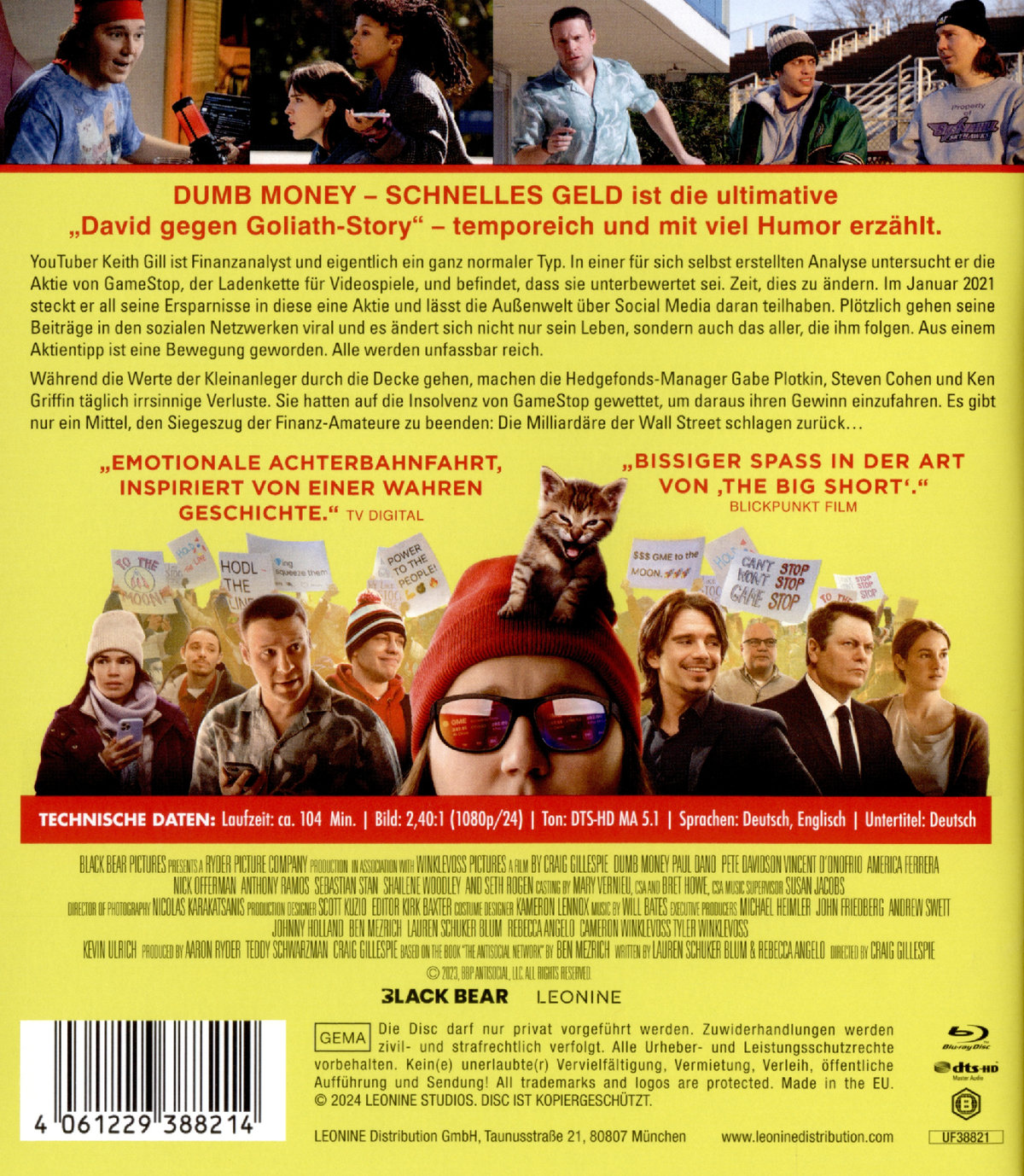 Dumb Money - Schnelles Geld  (Blu-ray Disc)