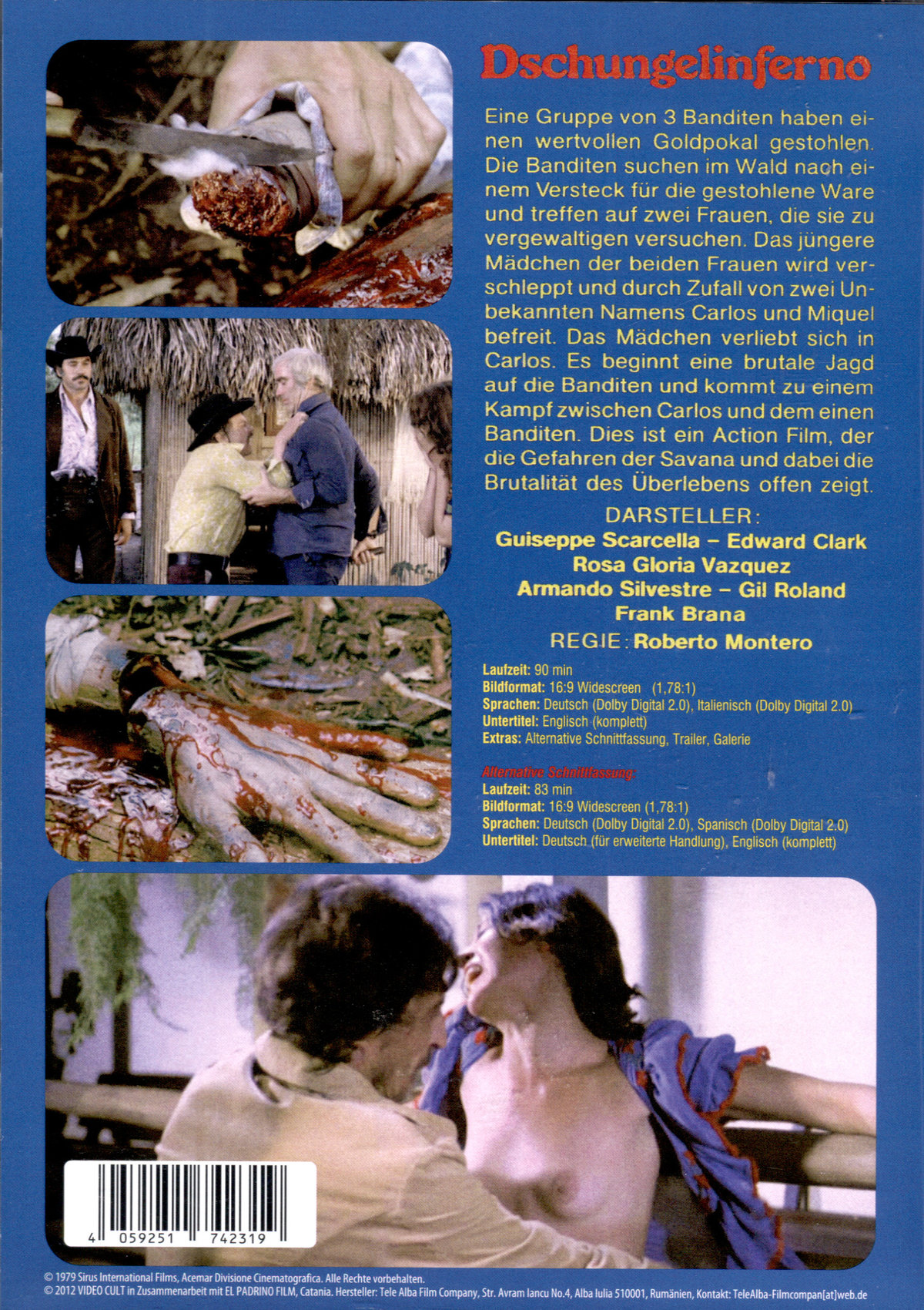 DSCHUNGELINFERNO  (DVD)