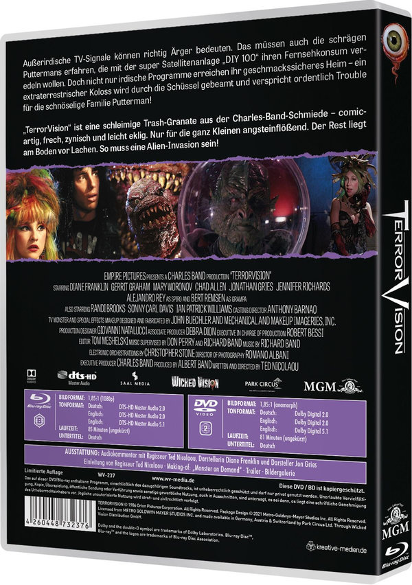 Terror Vision - Uncut Edition (DVD+blu-ray)