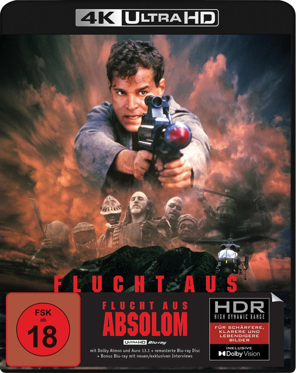 Flucht aus Absolom - Uncut Edition (4K Ultra HD+blu-ray)