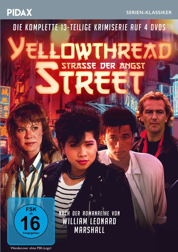 Yellowthread Street - Straße der Angst / Die komplette 13-teilige Krimiserie nach der Romanreihe von Williams Leonard Marshall (Pidax Serien-Klassiker)  [4 DVDs]  (DVD)