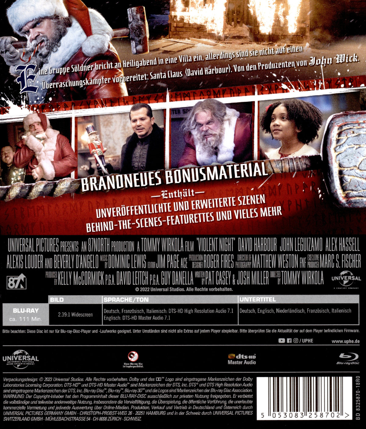 Violent Night (blu-ray)