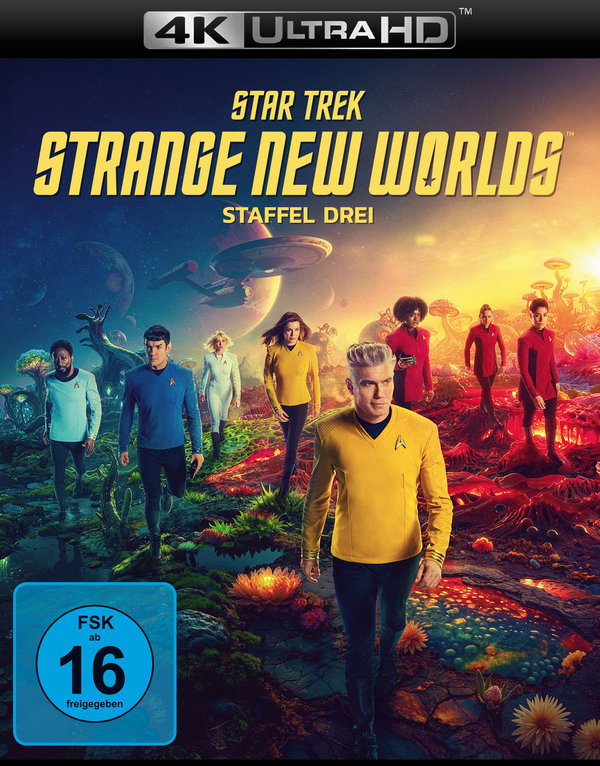 Star Trek: Strange New Worlds - Staffel 3  (4K Ultra HD)  [3 BR4K]