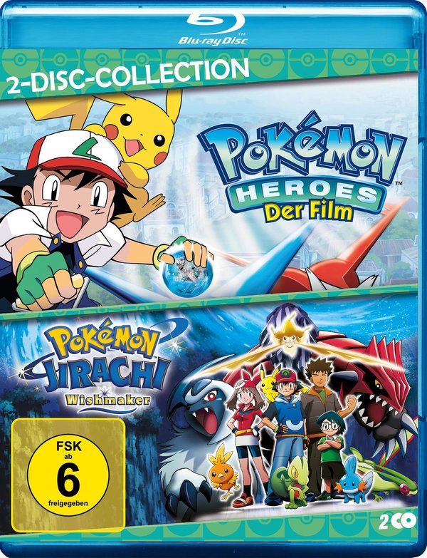 Pokémon 5 / Pokémon 6 - Doppelpack  [2 BRs]  (Blu-ray Disc)