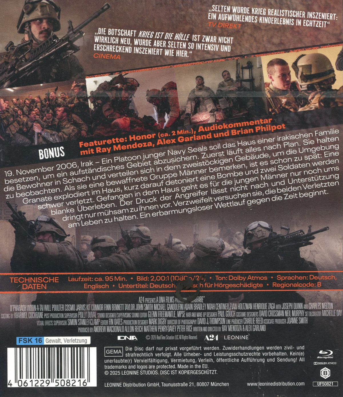 Warfare  (Blu-ray Disc)