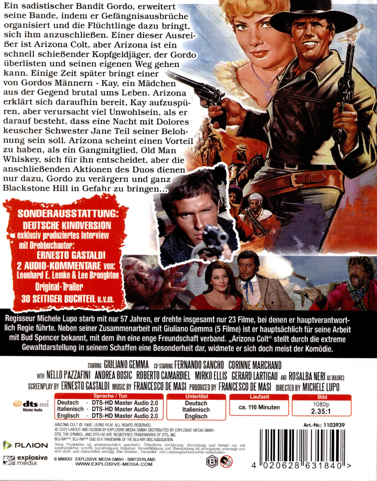 Arizona Colt - Uncut Mediabook Edititon (DVD+blu-ray) (A)