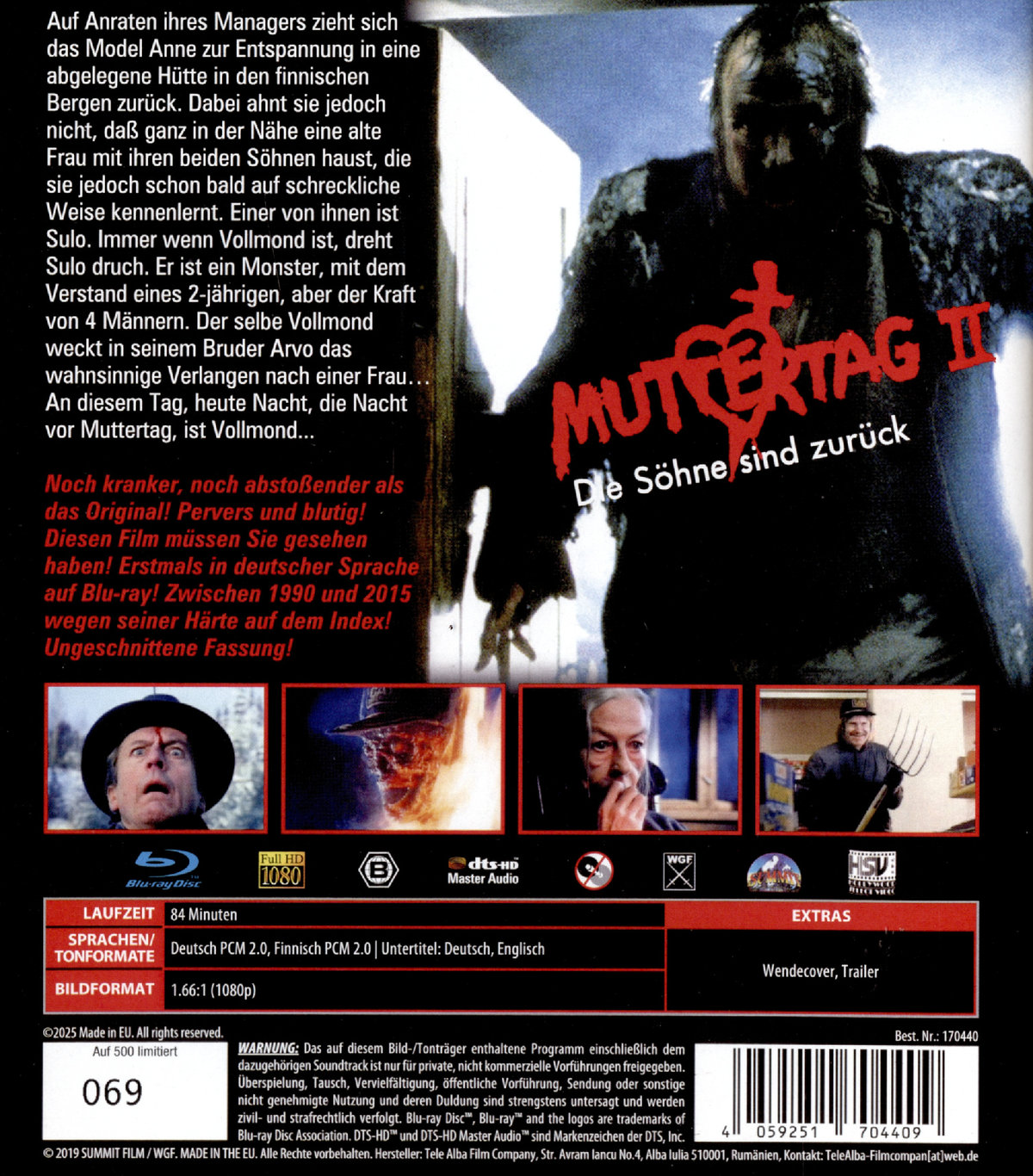 MUTTERTAG 2 - Die Söhne sind zurück - COVER B  (Blu-ray Disc)
