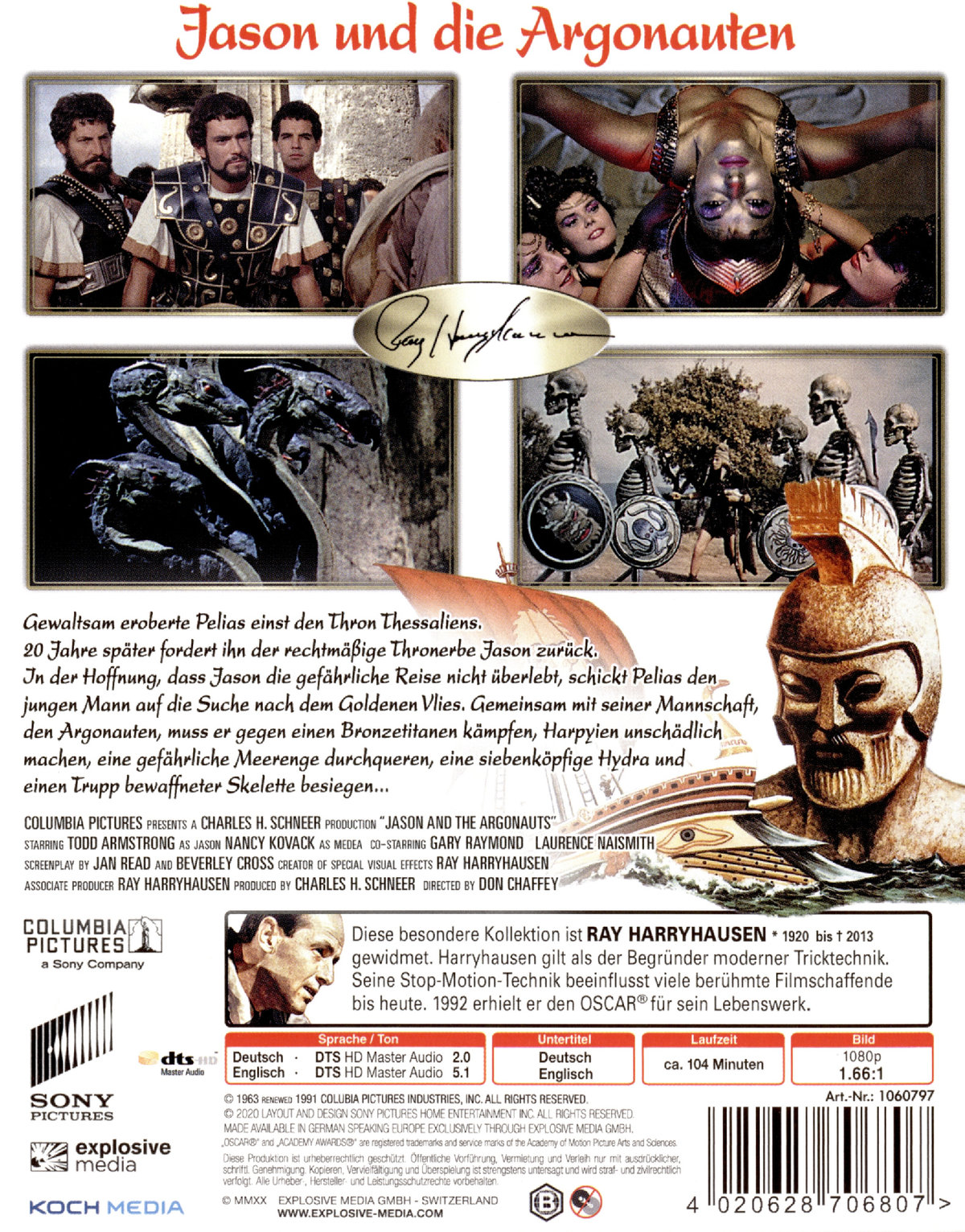 Jason und die Argonauten (blu-ray)