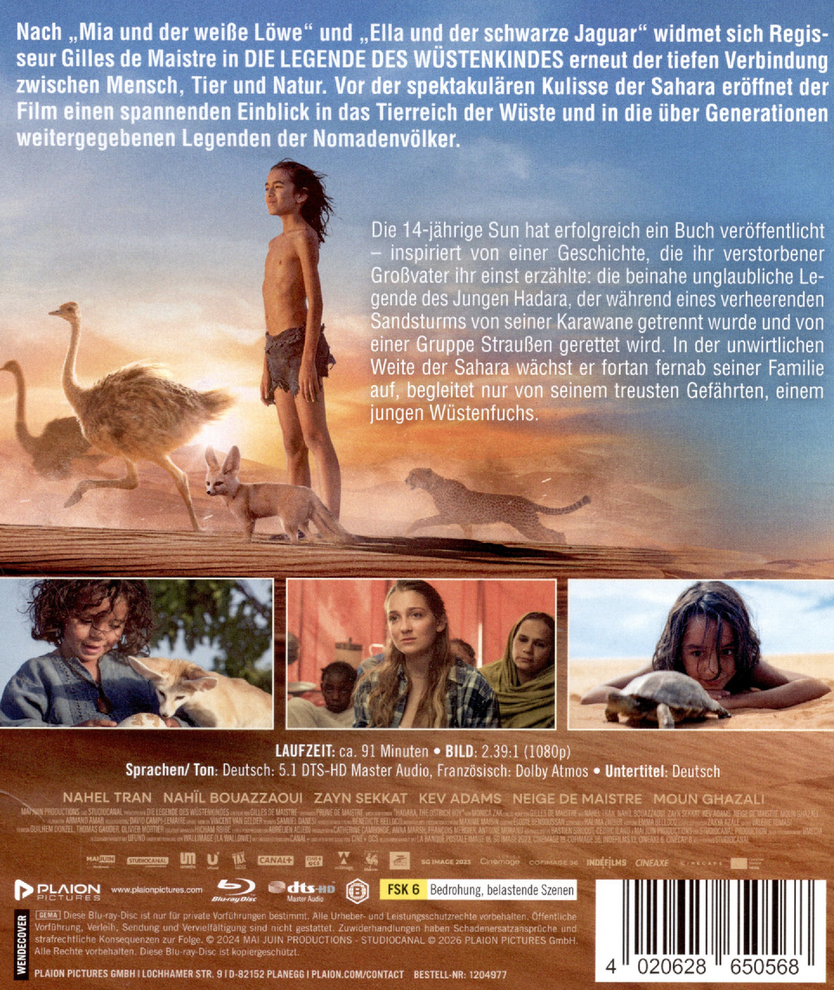 Die Legende des Wüstenkindes  (Blu-ray Disc)