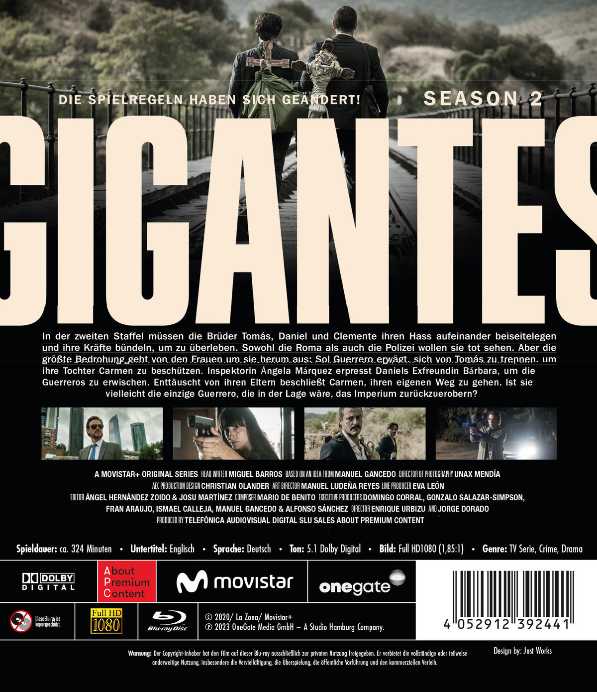 Gigantes - Season 2  [2 BRs]  (Blu-ray Disc)