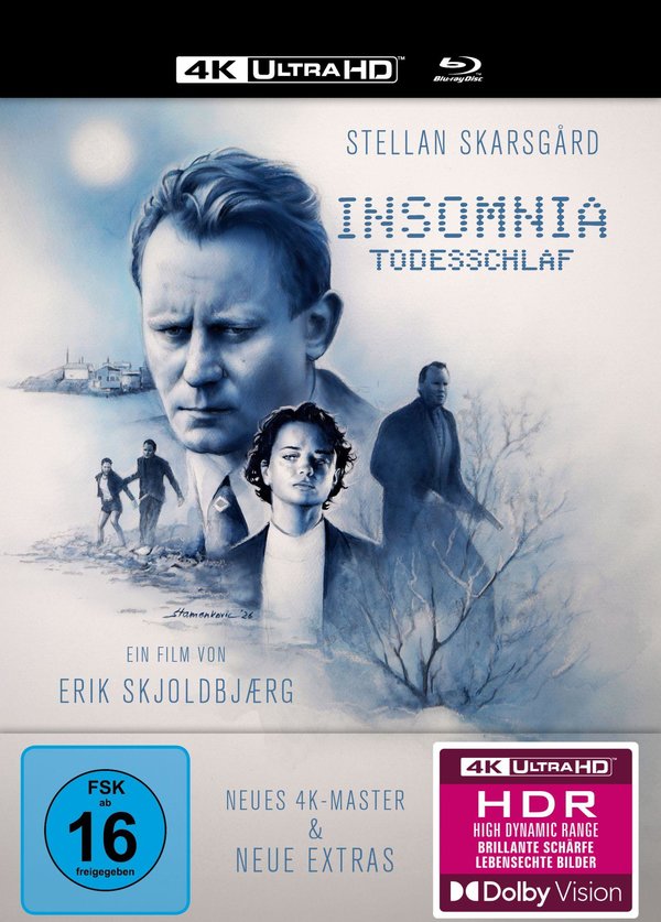Todesschlaf - Insomnia - Uncut Mediabook Edition  (4K Ultra HD+blu-ray)